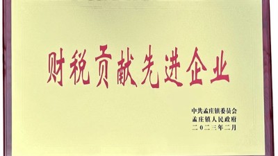 喜訊!騰飛鑄鋼再次榮獲“財(cái)稅貢獻(xiàn)先進(jìn)企業(yè)”稱號(hào)